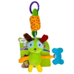 آویز کریر زنگوله ای کودک طرح حیوانات لثه گیر دار