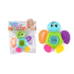 اسباب بازی جغجغه نوزاد بی بی تویز BabyToys طرح لاکپشت