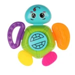 اسباب بازی جغجغه نوزاد بی بی تویز BabyToys طرح لاکپشت - تصویر 2