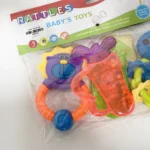 اسباب بازی جغجغه نوزاد راتلز بی بی Rattles Baby بسته 4 عددی - تصویر 2