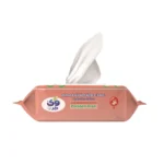 دستمال مرطوب حاوی روغن بادام و عصاره جوانه گندم وی کر WeeCare بسته 72 عددی - تصویر 2