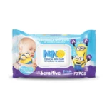 دستمال مرطوب کودک نینو Nino حاوی روغن گل همیشه بهار 70 عددی