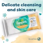 دستمال مرطوب کودک پمپرز Pampers مدل Protect & Care  بسته 44 عددی - تصویر 7