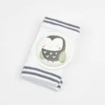 زانوبند نوزاد طوسی فانتزی طرح حیوانات - تصویر 6