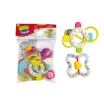 ست جغجغه و لثه گیر پازل راتل Puzzle Rattle بسته 7 عددی