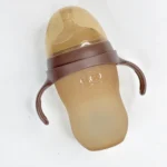 ست شیشه شیر ، پستونک و میوه خوری نوزاد آلگو Algo عسلی مناسب 0+ ماه - تصویر 7