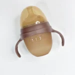 ست شیشه شیر ، پستونک و میوه خوری نوزاد آلگو Algo عسلی مناسب 0+ ماه - تصویر 6