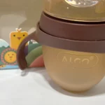 شیشه شیر دسته دار آلگو ALGO عسلی 150 میلی لیتر - تصویر 4