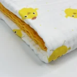 ملحفه (دورپیچ) نوزاد مدل  موسلین سی آر سایز بزرگ - تصویر 10