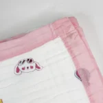 ملحفه (دورپیچ) نوزاد مدل  موسلین سی آر سایز بزرگ - تصویر 7