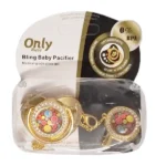 پستانک نگینی نوزاد اونلی بی بی OnlyBaby با زنجیر لاکچری