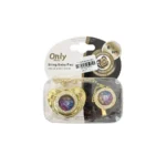 پستانک نگینی نوزاد اونلی بی بی OnlyBaby با زنجیر لاکچری - تصویر 3