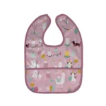 پیش بند مخزن دار نوزاد پلاستیکی طرح دار - تصویر 4