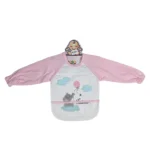 پیش بند نوزادی آستین دار مام هیرو MomHero مخزن دار