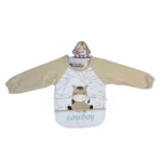 پیش بند نوزادی آستین دار مام هیرو MomHero مخزن دار - تصویر 5