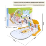 تشک (پارک) بازی موزیکال مدل پیانو طرح دار جغجغه ای - تصویر 5