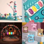 تشک (پارک) بازی موزیکال پیانویی مدل Ftiness Frame - تصویر 4