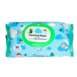 دستمال مرطوب پاک کننده کودک کانواس مدل Cleaning Wipes بسته 60 عددی