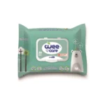 دستمال مرطوب کودک حاوی روغن زیتون وی کر WeeCare بسته 20 عددی