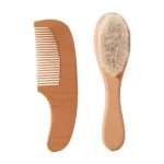 ست شانه برس چوبی نوزاد کوکی بِ بِ Kokibebe دو عددی - تصویر 2