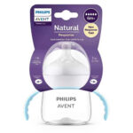 شیشه شیر دسته دار فلیپس اونت Philips Avent Natural حجم 150 میلی لیتر