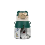 قمقمه نی دار کودک حجم 550 میلی لیتر مدل قفل دار