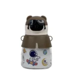 قمقمه نی دار کودک حجم 550 میلی لیتر مدل قفل دار - تصویر 4