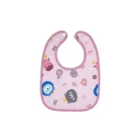 پیش بند سه لایه نوزاد طرح دار فانتزی - تصویر 2