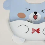 پیش بند سیلیکونی مخزن دار نوزاد طرح دار فانتزی - تصویر 5