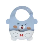 پیش بند سیلیکونی مخزن دار نوزاد طرح دار فانتزی - تصویر 4