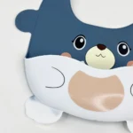 پیش بند سیلیکونی مخزن دار نوزاد طرح دار فانتزی - تصویر 7