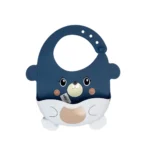 پیش بند سیلیکونی مخزن دار نوزاد طرح دار فانتزی - تصویر 2