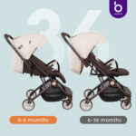 کالسکه دسته متحرک باباهو Baobaohao مدل Y8 - تصویر 6