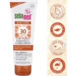 کرم ضد آفتاب سبامد حاوی spf 30 مناسب پوست حساس 75 میل