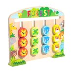 بازی متحرک چوبی حیوانات جنگل