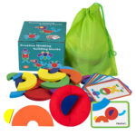 بازی فکری خلاقیت با بلوک های هندسی ( Creative Thinking Building Blocks )  - تصویر 2