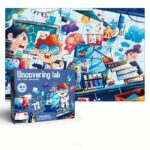 پازل آموزشی Uncovering Lab – بازی فکری و علمی برای کودکان