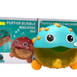 دستگاه حباب‌ساز Puffer Bubble Machine – سرگرمی رنگارنگ و جذاب برای کودکان