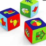 مکعب های ابری نی نی کوچولو پارچه ای - تصویر 3