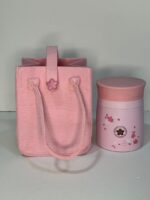 فلاسک غذا پنیکا (Panica) کیف‌دار استیل ۶۰۰ میل – مناسب نگهداری غذای سرد و گرم - تصویر 3