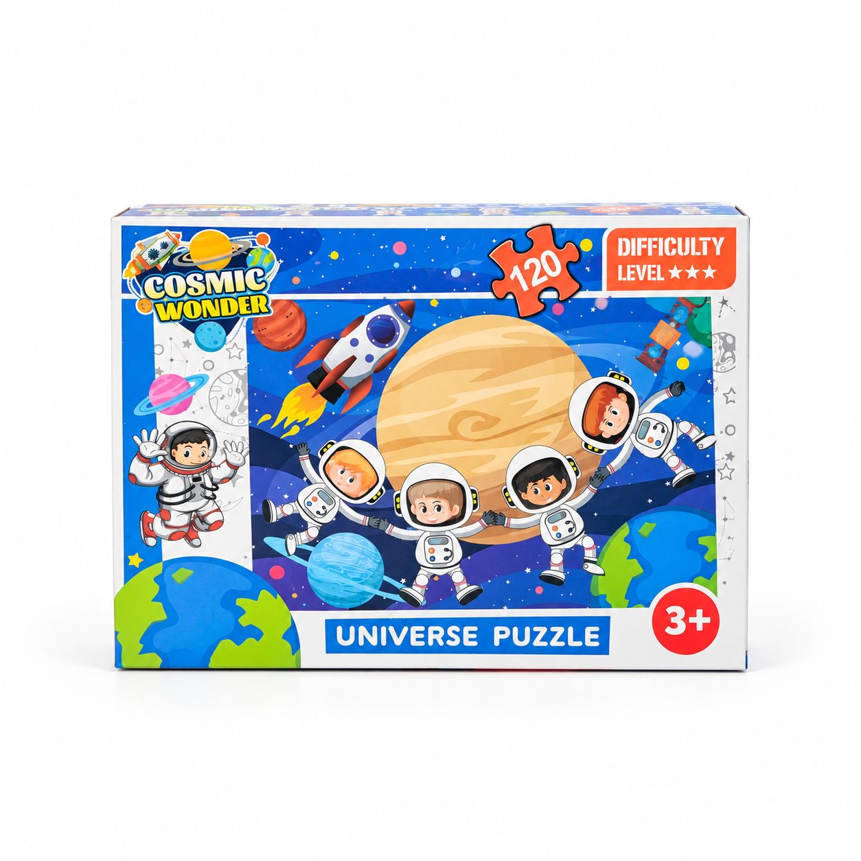 file_0000000021648246bbbaa73c57b4c34c پازل 120 تکه فضانورد 8805 - تصویر 1